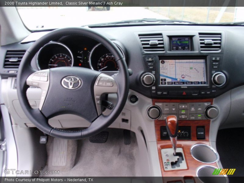 Classic Silver Metallic / Ash Gray 2008 Toyota Highlander Limited