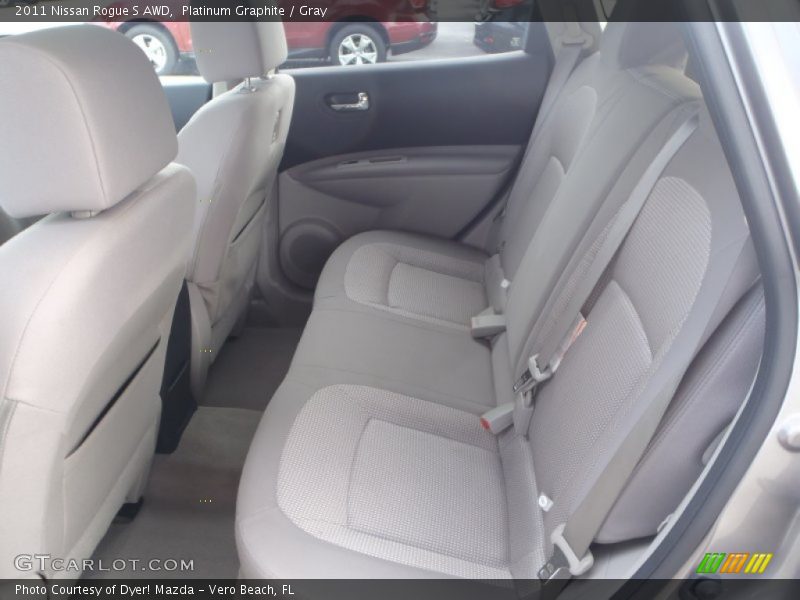 Platinum Graphite / Gray 2011 Nissan Rogue S AWD
