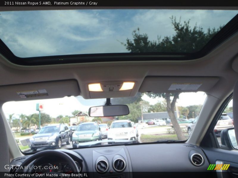 Platinum Graphite / Gray 2011 Nissan Rogue S AWD