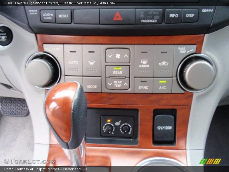 Classic Silver Metallic / Ash Gray 2008 Toyota Highlander Limited