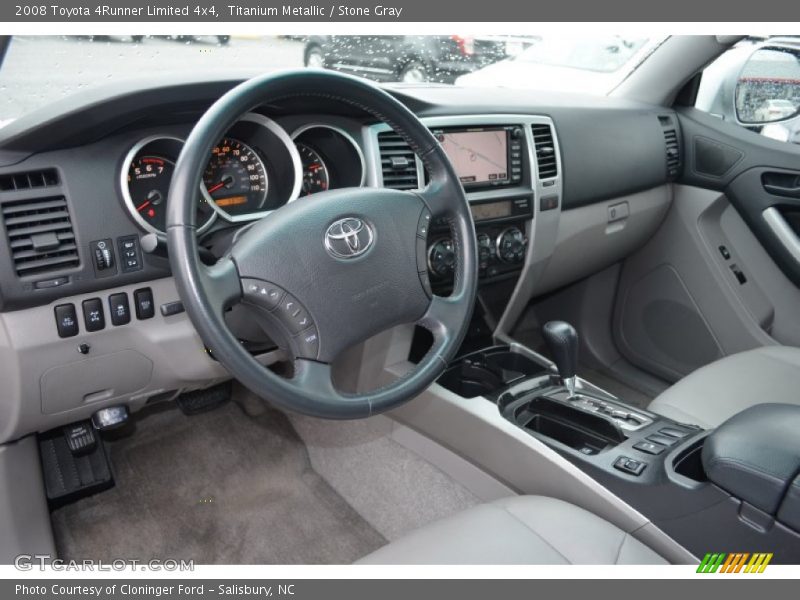 Stone Gray Interior - 2008 4Runner Limited 4x4 
