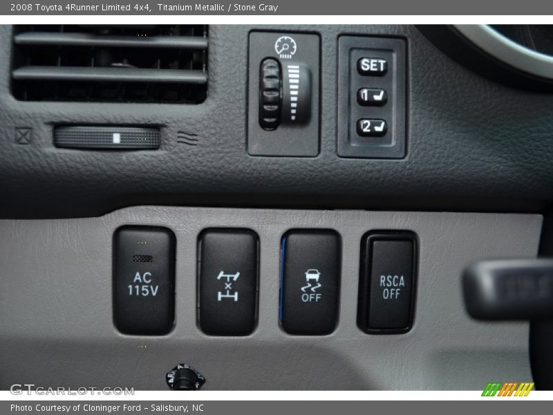 Titanium Metallic / Stone Gray 2008 Toyota 4Runner Limited 4x4