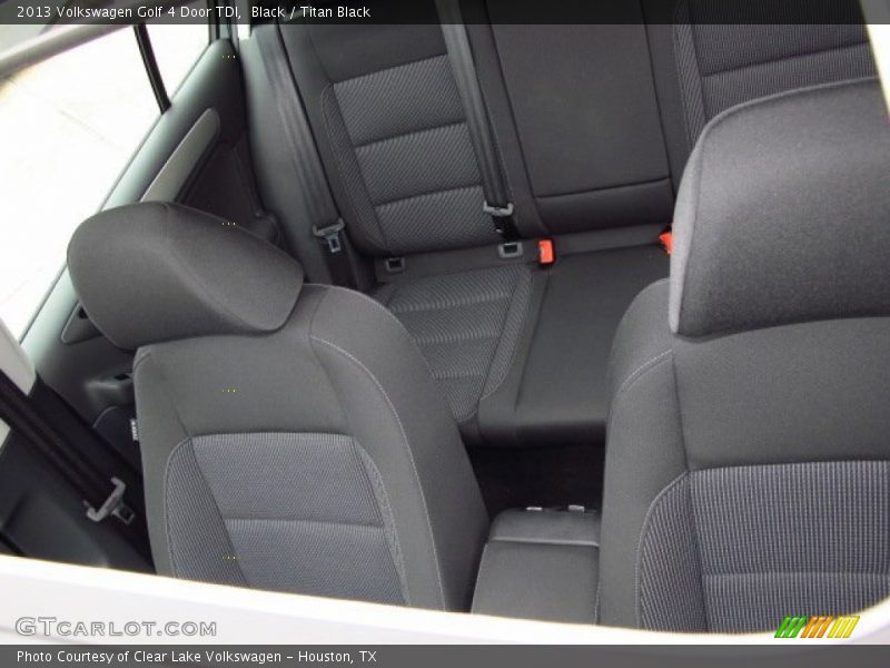 Black / Titan Black 2013 Volkswagen Golf 4 Door TDI