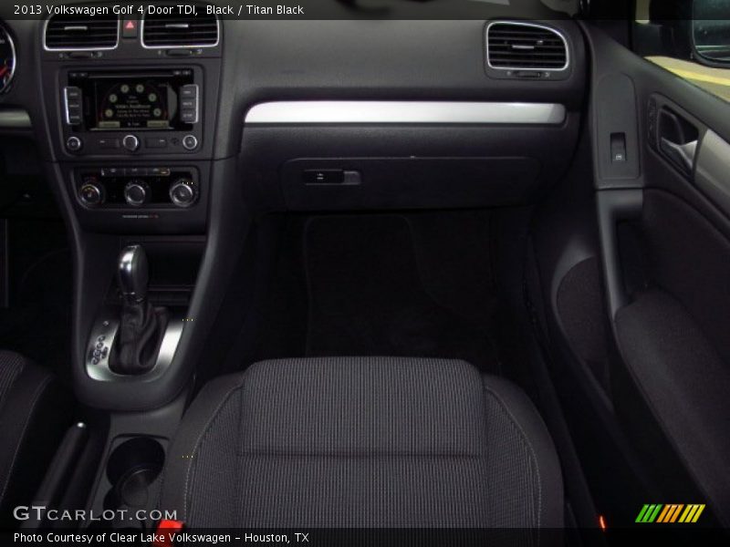 Black / Titan Black 2013 Volkswagen Golf 4 Door TDI