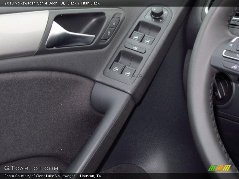 Black / Titan Black 2013 Volkswagen Golf 4 Door TDI