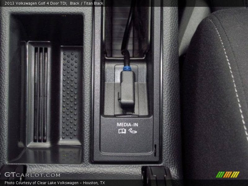 Black / Titan Black 2013 Volkswagen Golf 4 Door TDI