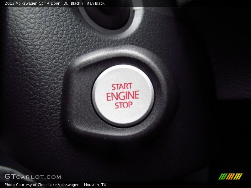 Black / Titan Black 2013 Volkswagen Golf 4 Door TDI