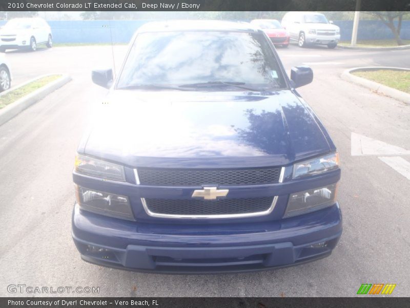 Deep Navy / Ebony 2010 Chevrolet Colorado LT Extended Cab