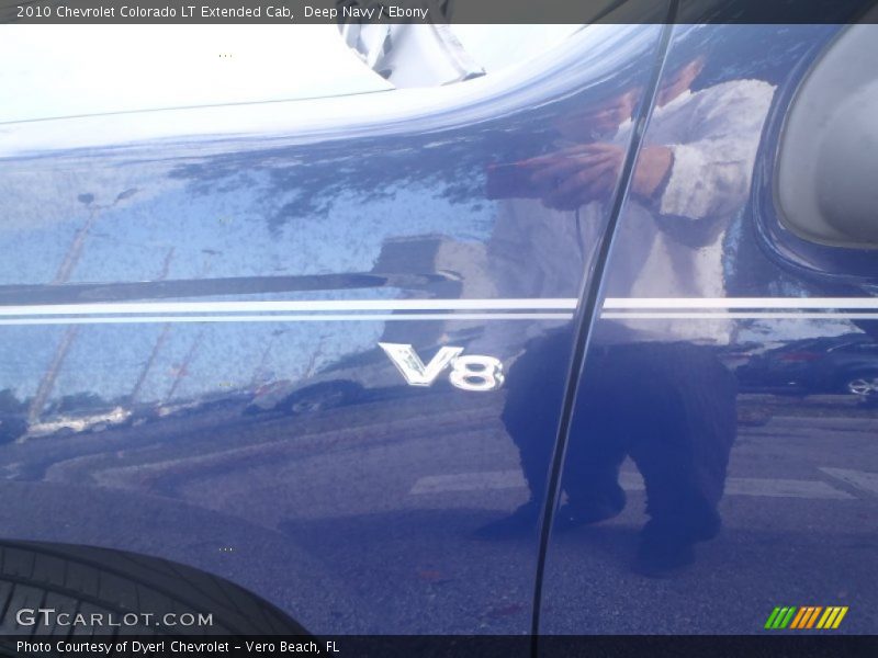 Deep Navy / Ebony 2010 Chevrolet Colorado LT Extended Cab
