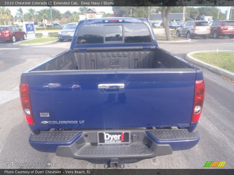 Deep Navy / Ebony 2010 Chevrolet Colorado LT Extended Cab