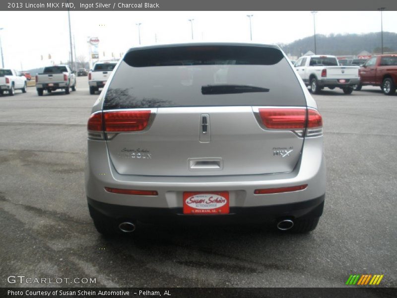 Ingot Silver / Charcoal Black 2013 Lincoln MKX FWD