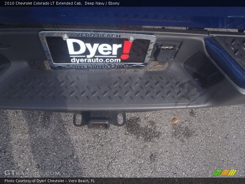Deep Navy / Ebony 2010 Chevrolet Colorado LT Extended Cab