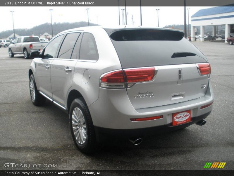 Ingot Silver / Charcoal Black 2013 Lincoln MKX FWD