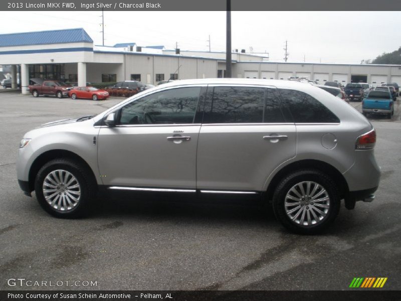 Ingot Silver / Charcoal Black 2013 Lincoln MKX FWD