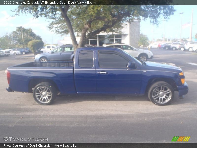 Deep Navy / Ebony 2010 Chevrolet Colorado LT Extended Cab