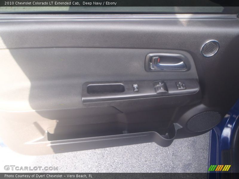 Deep Navy / Ebony 2010 Chevrolet Colorado LT Extended Cab
