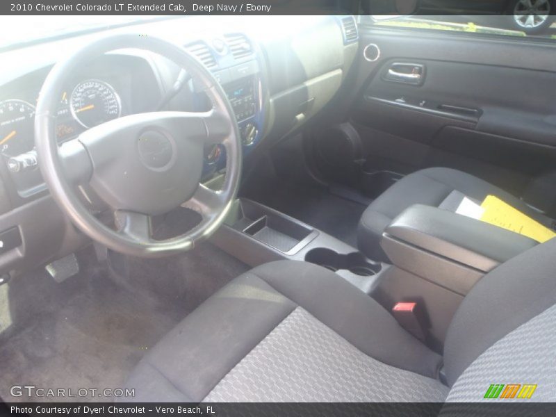 Deep Navy / Ebony 2010 Chevrolet Colorado LT Extended Cab
