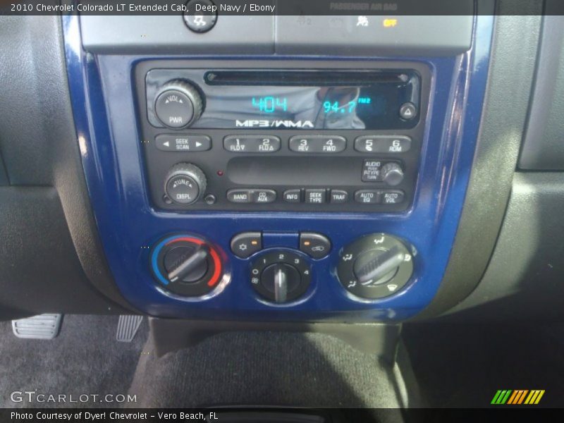 Deep Navy / Ebony 2010 Chevrolet Colorado LT Extended Cab
