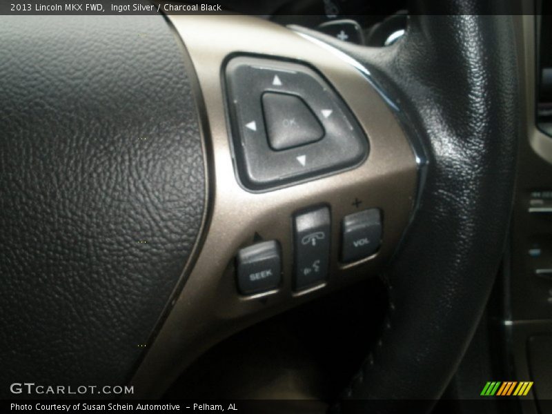 Ingot Silver / Charcoal Black 2013 Lincoln MKX FWD