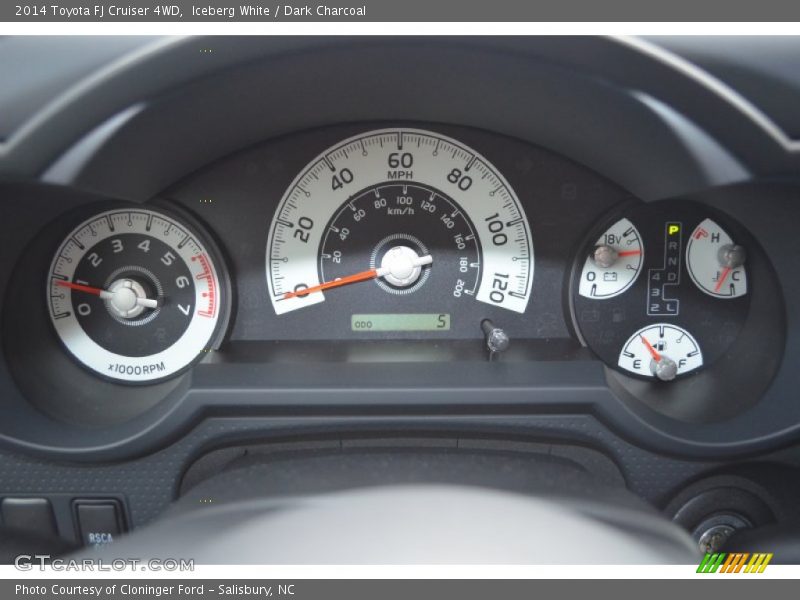  2014 FJ Cruiser 4WD 4WD Gauges