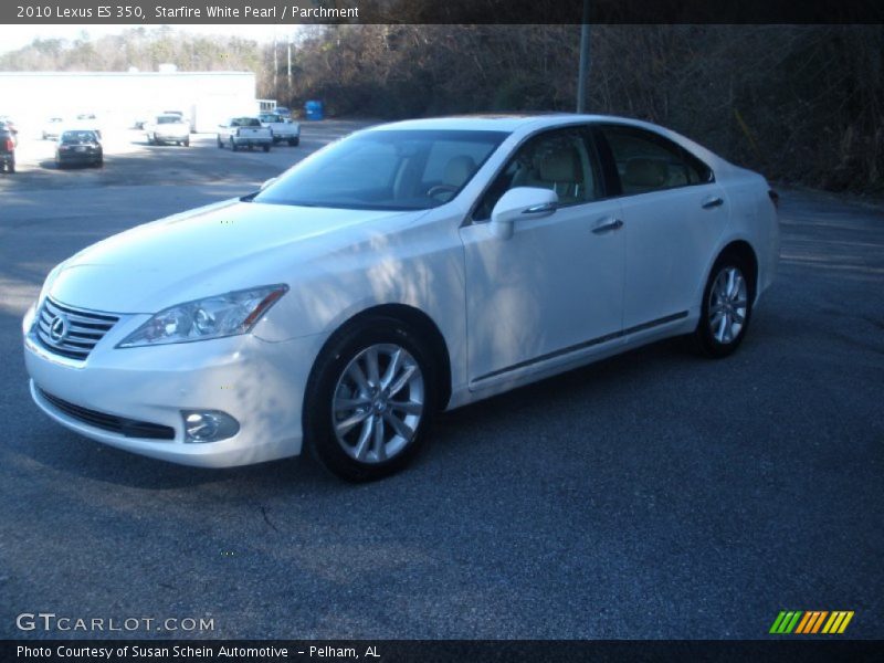 Starfire White Pearl / Parchment 2010 Lexus ES 350