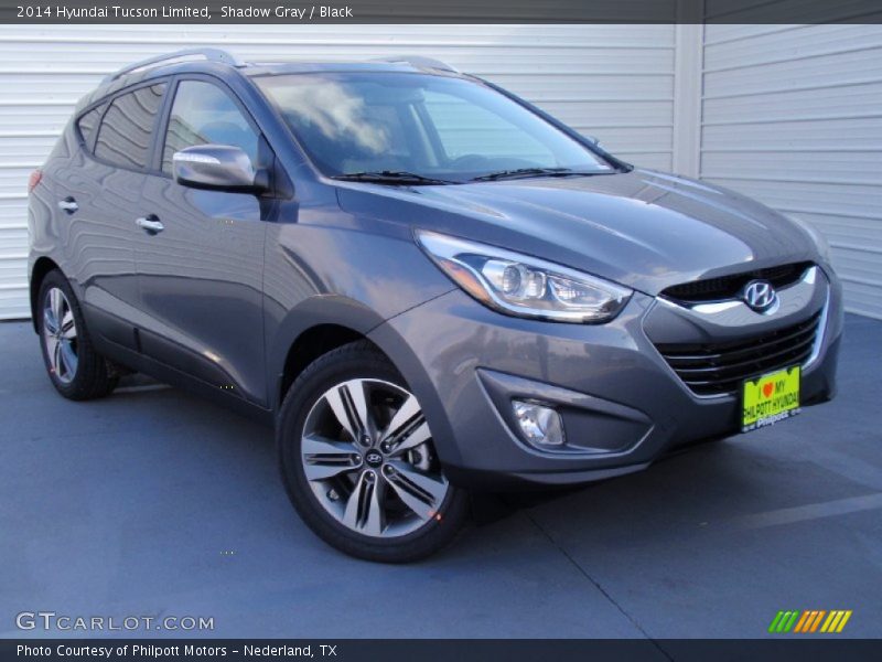 Shadow Gray / Black 2014 Hyundai Tucson Limited
