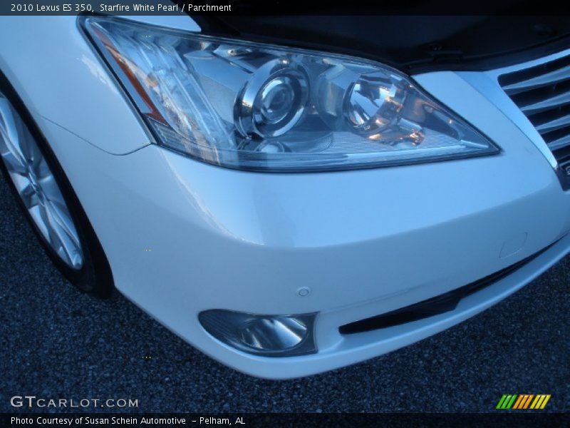 Starfire White Pearl / Parchment 2010 Lexus ES 350