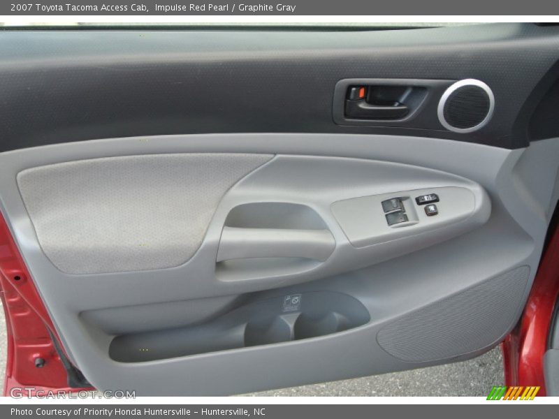 Impulse Red Pearl / Graphite Gray 2007 Toyota Tacoma Access Cab