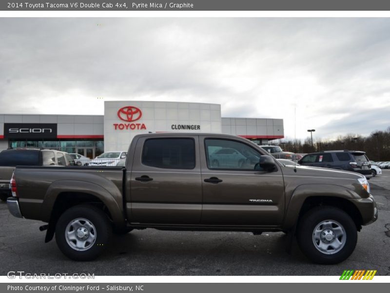 Pyrite Mica / Graphite 2014 Toyota Tacoma V6 Double Cab 4x4