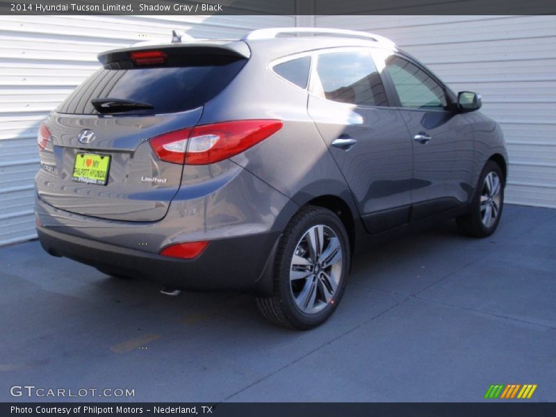 Shadow Gray / Black 2014 Hyundai Tucson Limited