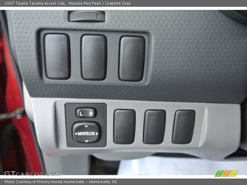 Impulse Red Pearl / Graphite Gray 2007 Toyota Tacoma Access Cab