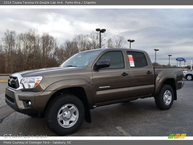 Pyrite Mica / Graphite 2014 Toyota Tacoma V6 Double Cab 4x4