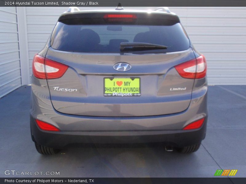 Shadow Gray / Black 2014 Hyundai Tucson Limited