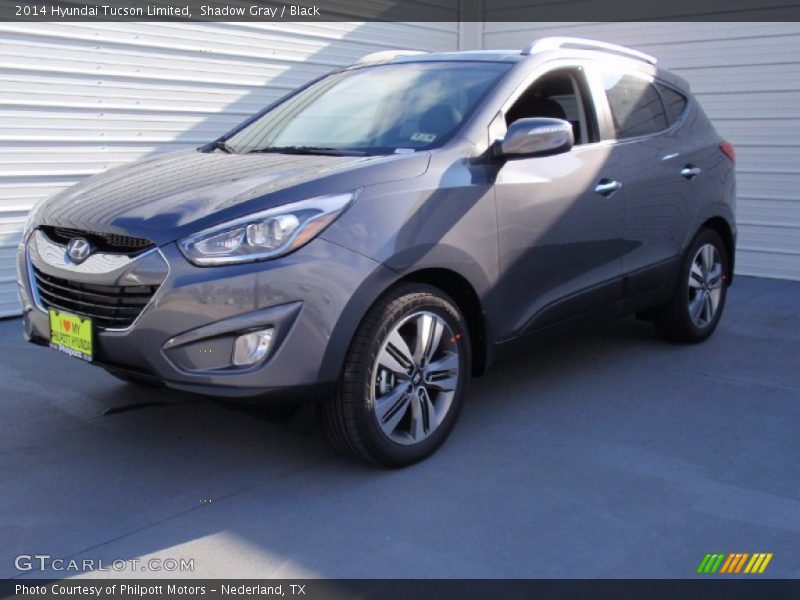 Shadow Gray / Black 2014 Hyundai Tucson Limited