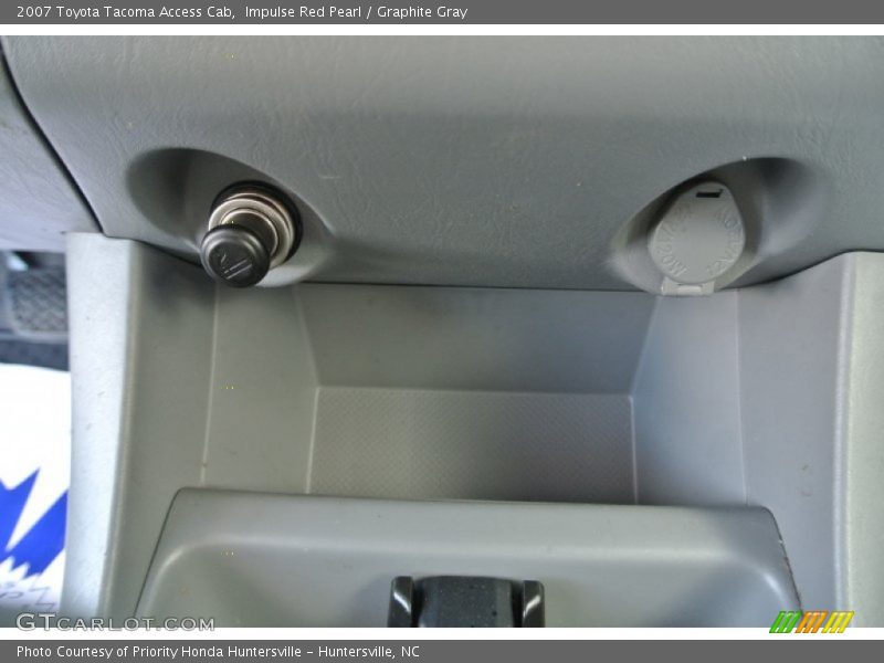 Impulse Red Pearl / Graphite Gray 2007 Toyota Tacoma Access Cab