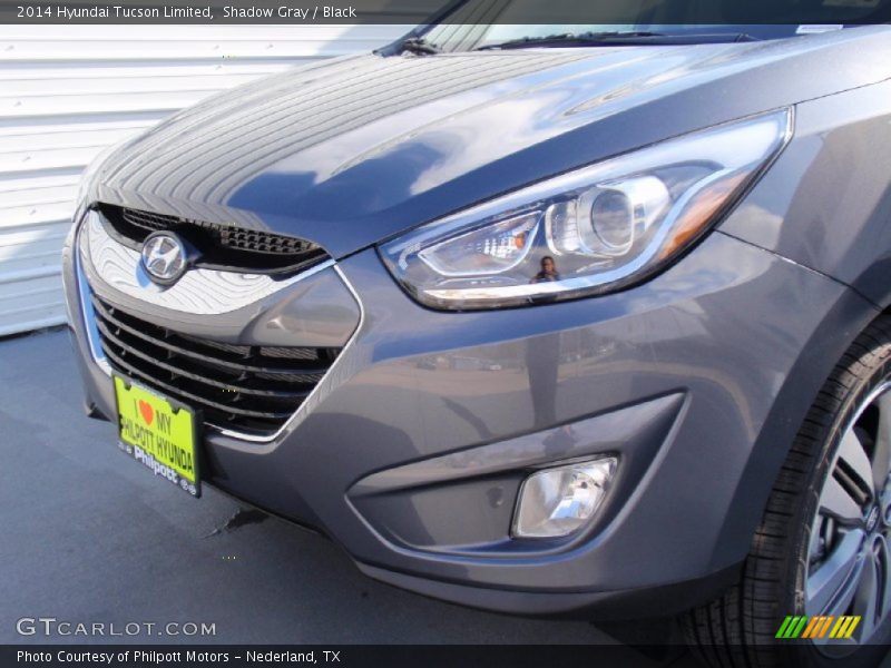 Shadow Gray / Black 2014 Hyundai Tucson Limited