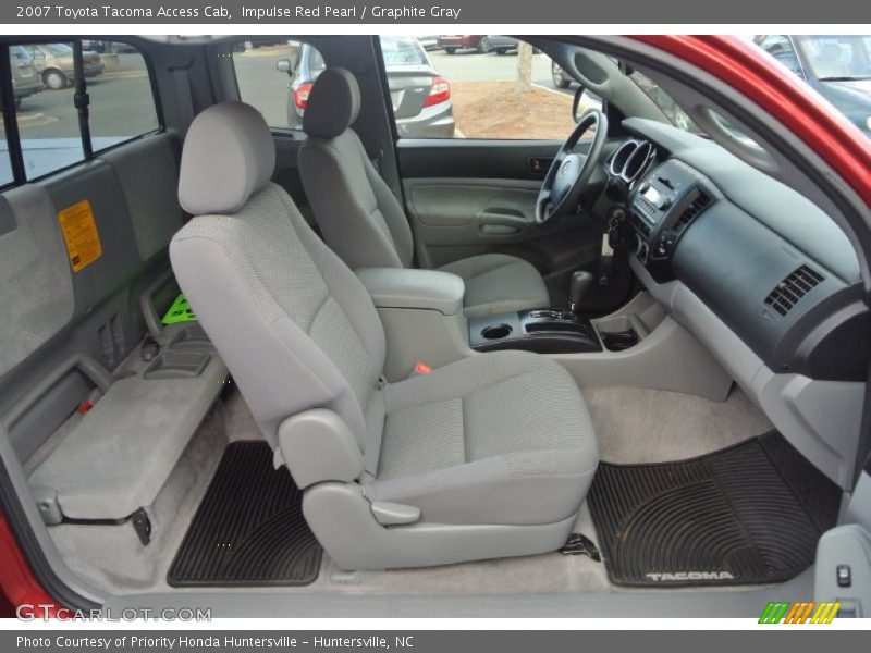 Impulse Red Pearl / Graphite Gray 2007 Toyota Tacoma Access Cab