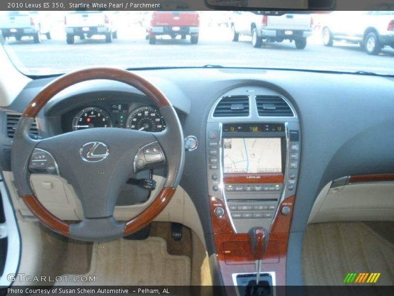 Starfire White Pearl / Parchment 2010 Lexus ES 350