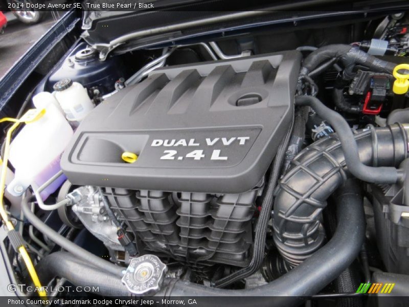 True Blue Pearl / Black 2014 Dodge Avenger SE