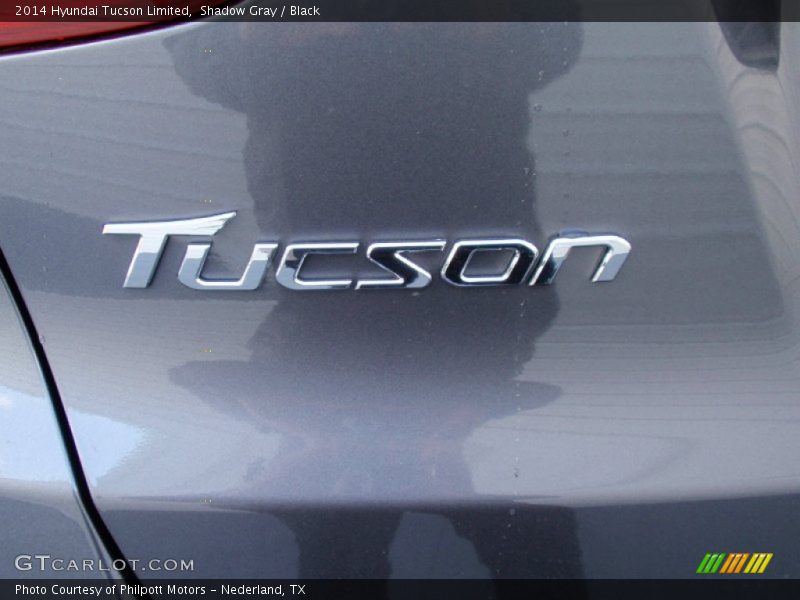 Shadow Gray / Black 2014 Hyundai Tucson Limited