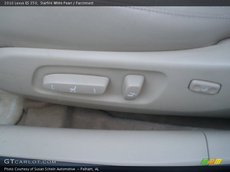 Starfire White Pearl / Parchment 2010 Lexus ES 350