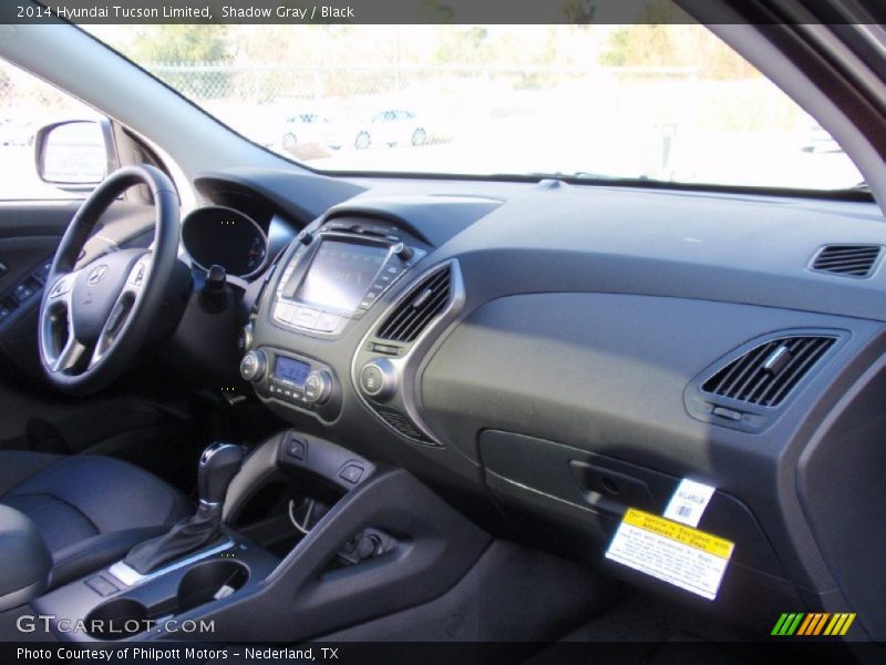 Shadow Gray / Black 2014 Hyundai Tucson Limited