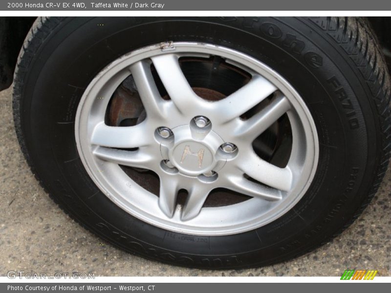 Taffeta White / Dark Gray 2000 Honda CR-V EX 4WD