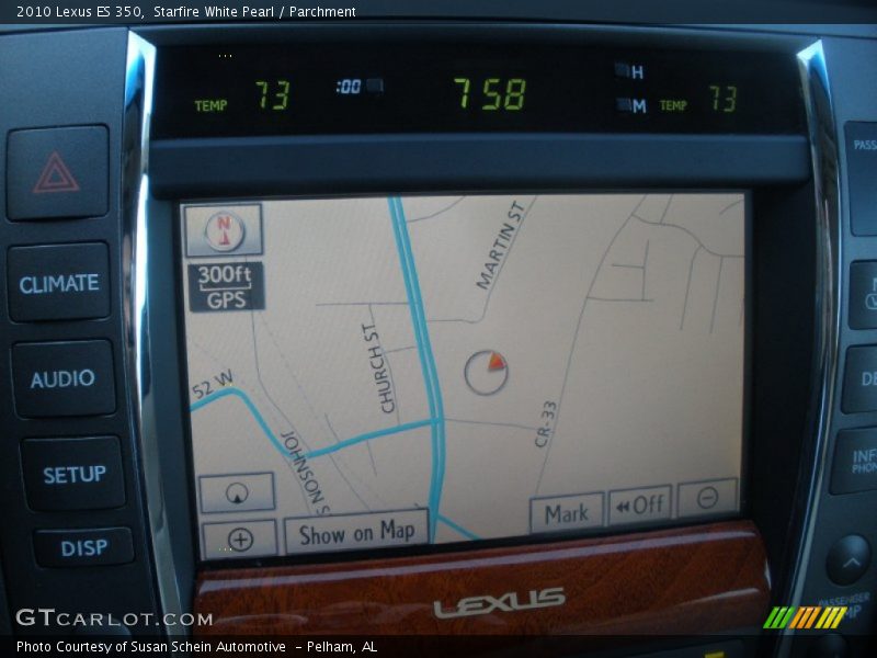 Starfire White Pearl / Parchment 2010 Lexus ES 350