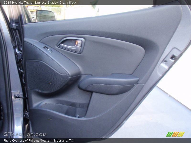 Shadow Gray / Black 2014 Hyundai Tucson Limited