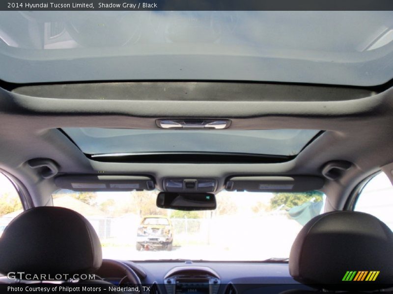 Shadow Gray / Black 2014 Hyundai Tucson Limited