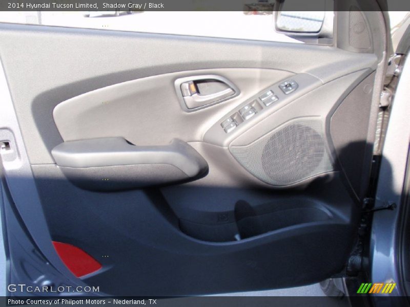 Shadow Gray / Black 2014 Hyundai Tucson Limited