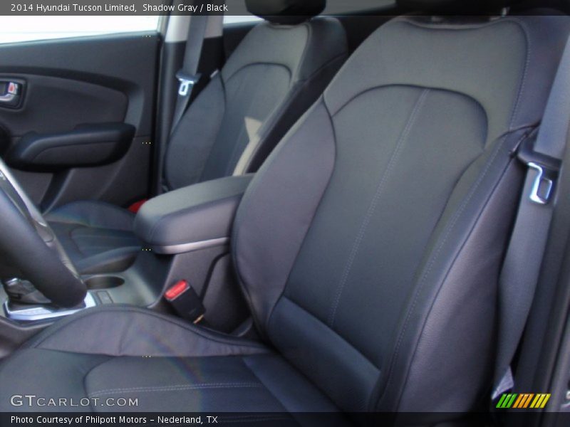Shadow Gray / Black 2014 Hyundai Tucson Limited