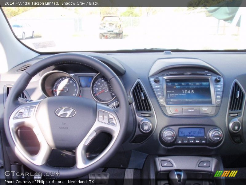 Shadow Gray / Black 2014 Hyundai Tucson Limited