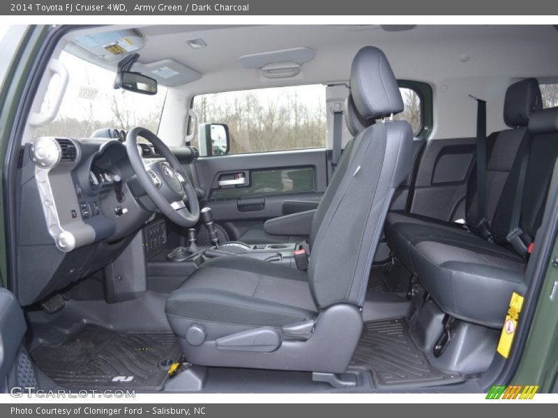  2014 FJ Cruiser 4WD Dark Charcoal Interior